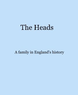 The Heads A family in England's history book cover