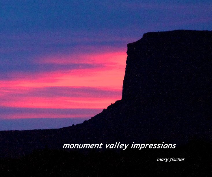 View monument valley impressions by mary fischer