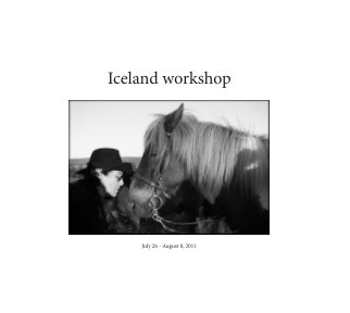 Iceland Workshop, 2011 book cover