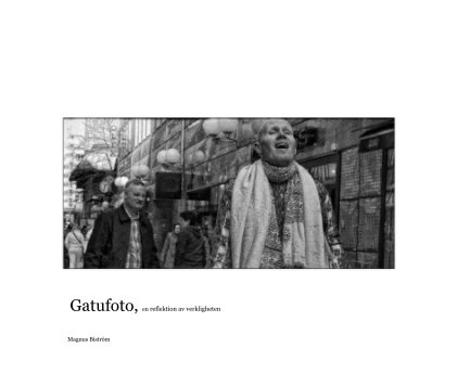 Gatufoto, en reflektion av verkligheten book cover