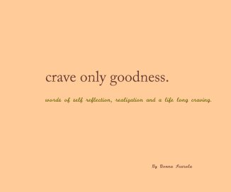 crave only goodness. book cover