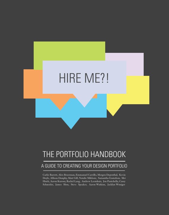 View Hire Me?! The Portfolio Handbook by UCID12