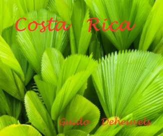 COSTA RICA Format 25x20cm book cover