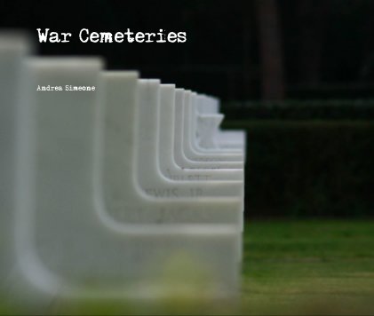 War Cemeteries book cover