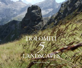 DOLOMITI LANDSCAPES book cover