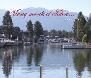 Many moods of Tahoe book cover