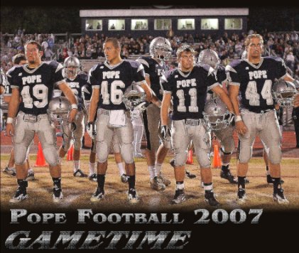 Pope Football 2007 book cover