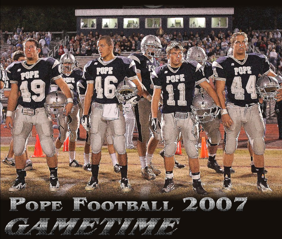 View Pope Football 2007 by Cecil Copeland