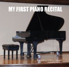 My FIRST PIANO RECITAL book cover