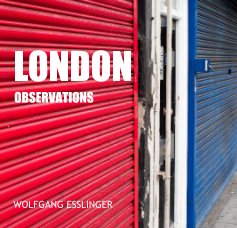 LONDON OBSERVATIONS book cover