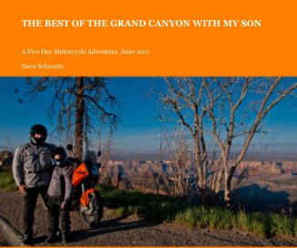 THE BEST OF THE GRAND CANYON WITH MY SON book cover