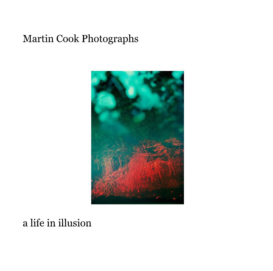 Bekijk Martin Cook Photographs a life in illusion op martin cook