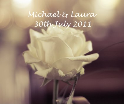 Michael & Laura 30th July 2011 book cover