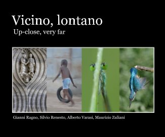Vicino, lontano Up-close, very far book cover