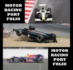 MOTOR-RACING PORTFOLIO book cover