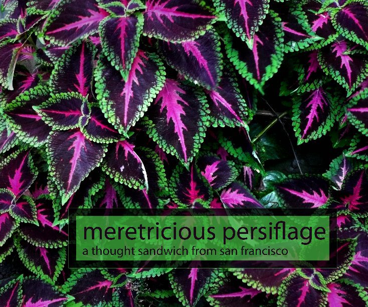 View meretricious persiflage by sarah j. curtiss