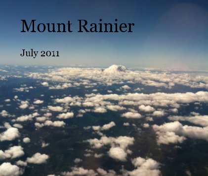 Mount Rainier book cover