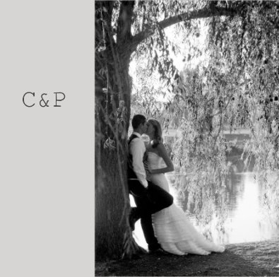 C&P (wedding) book cover