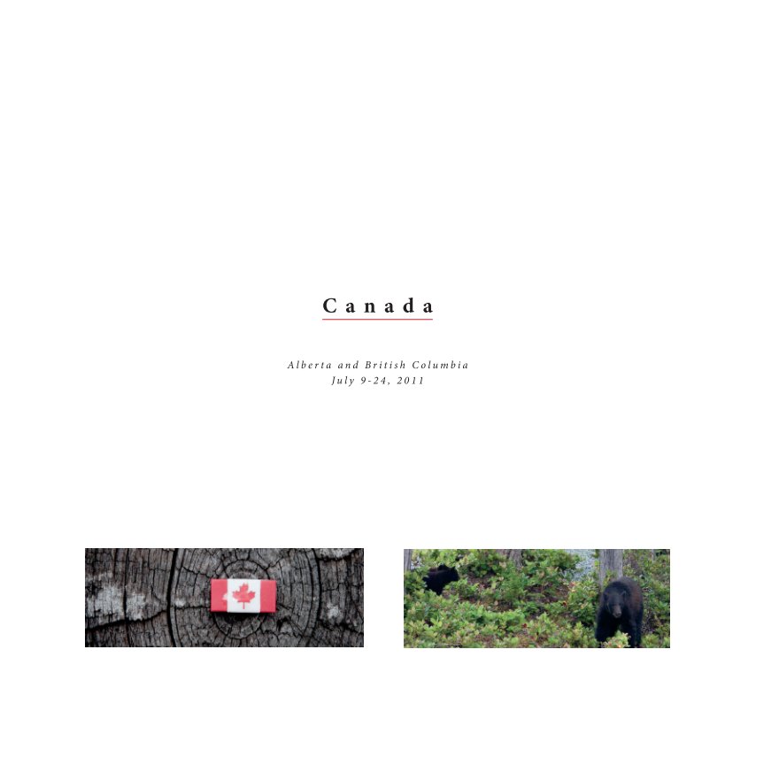 Ver Canada, Alberta and British Columbia por Alessandro Muiesan