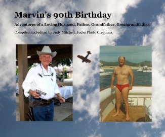 Marvin's 90th Birthday book cover