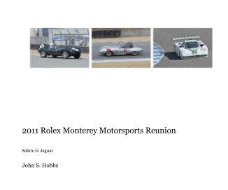 2011 Rolex Monterey Motorsports Reunion book cover