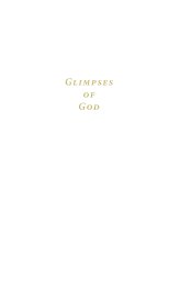 Glimpses of God   softcover book cover