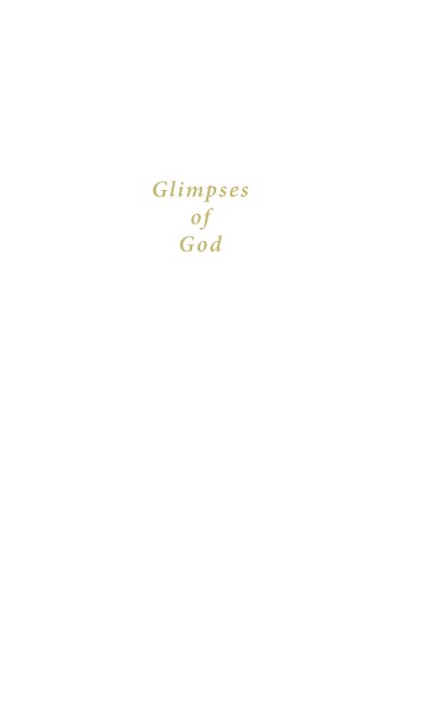 View Glimpses of God   hardcover by Michael Edward Owens