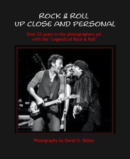 Rock & Roll up close and personal book cover