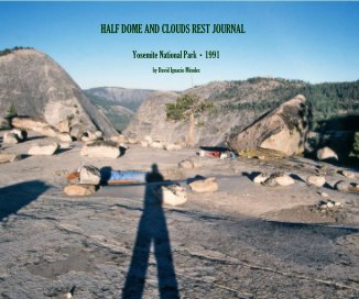 Half Dome And Clouds Rest Journal book cover