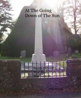 At The Going Down of The Sun book cover