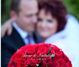 Anar&Nataliya wedding book book cover
