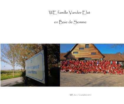 WE famille Vander Elst en Baie de Somme book cover