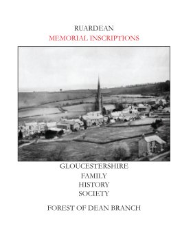 Ruardean Memorial Inscriptions book cover