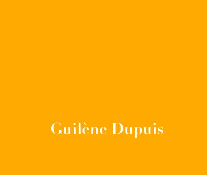 Guilène Dupuis book cover