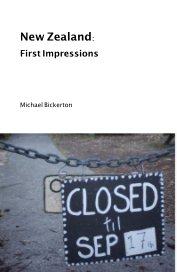 New Zealand: First Impressions book cover