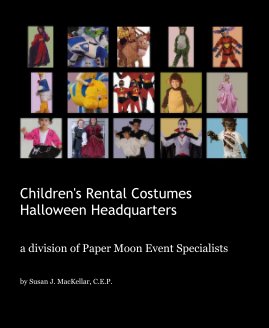 Children's Rental Costumes Halloween Headquarters book cover