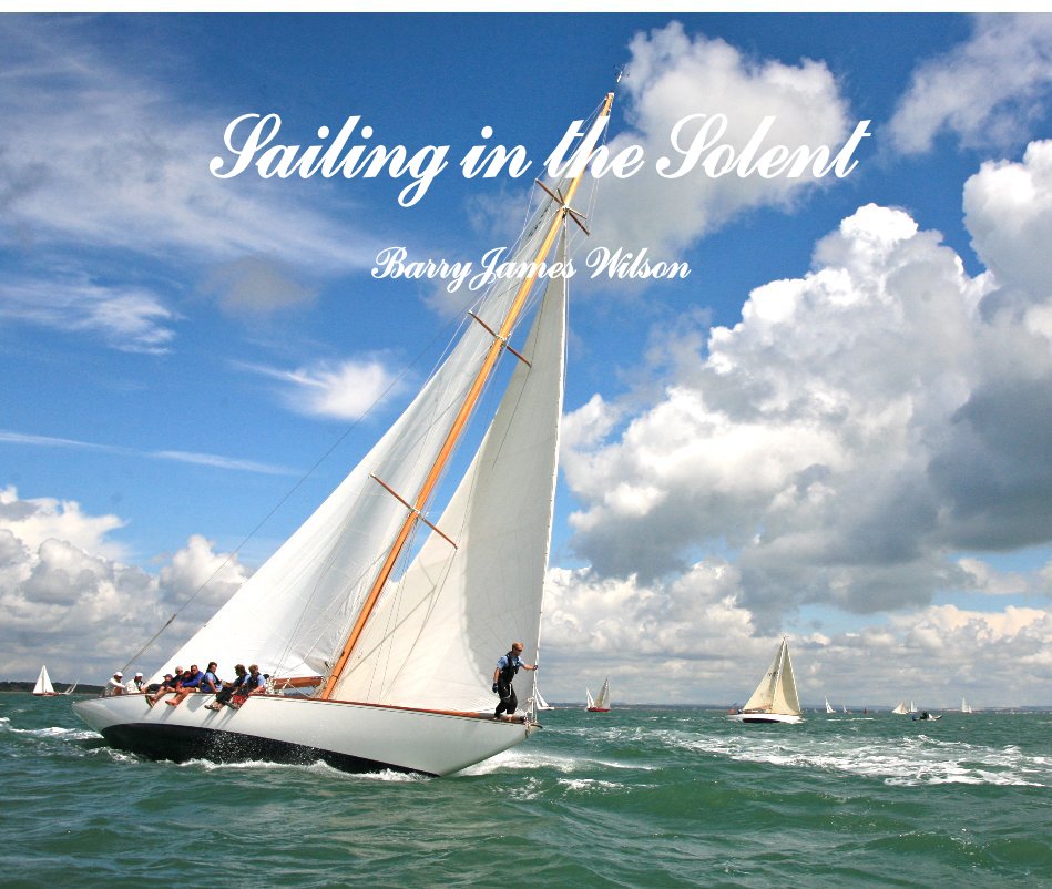 Ver Sailing in the Solent por Barry James Wilson