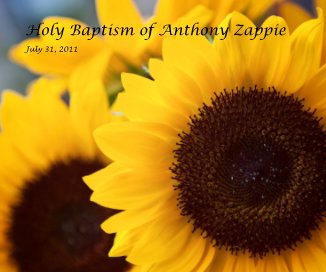 Holy Baptism of Anthony Zappie book cover