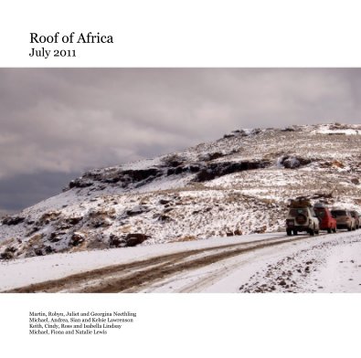 Roof of Africa July 2011 book cover