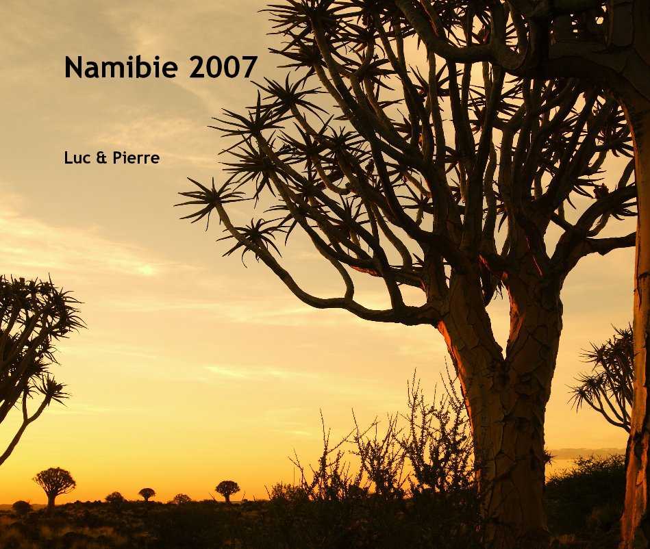 Namibie 2007 nach Luc & Pierre anzeigen