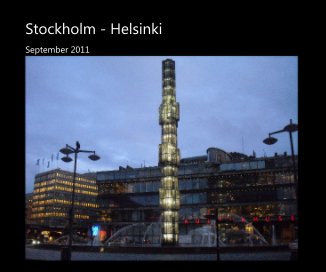 Stockholm - Helsinki book cover