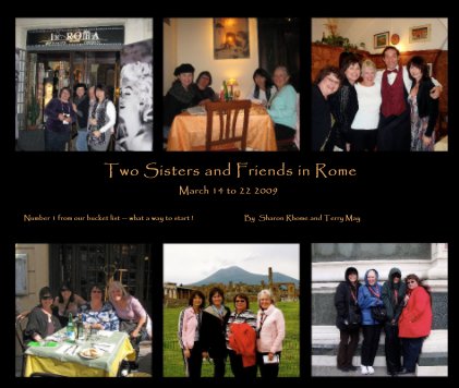 Two Sisters and Friends in Rome book cover