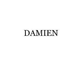 DAMIEN book cover