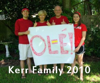 Kerr Family 2010 book cover