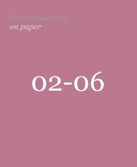 David Breuer-Weil: on paper book cover