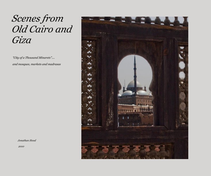 View Scenes from Old Cairo and Giza by Jonathan Hood