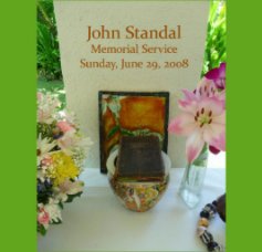John Standal Memorial Service book cover