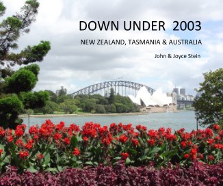 DOWN UNDER 2003 book cover