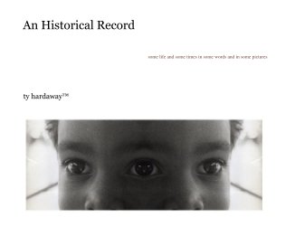 An Historical Record book cover