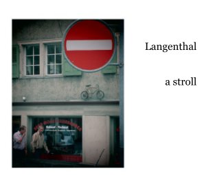 Langenthal a stroll book cover